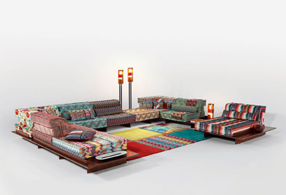 Roche Bobois divano Mah Jong Missoni Home
